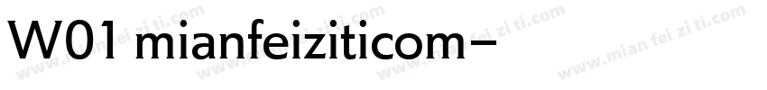 W01 mianfeiziticom字体转换